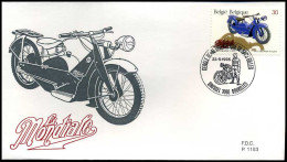 2617 - FDC - Oude Belgische Motoren  #3  P1153 - 1991-2000