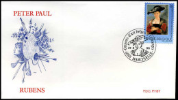 2656 - FDC - Belgische Kunstwerken  #3  P1187 - 1991-2000