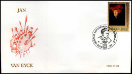 2657 - FDC - Belgische Kunstwerken  #6  P1188 - 1991-2000