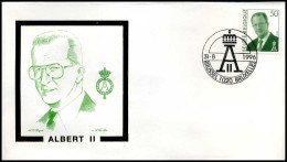 2662 - FDC - Koning Albert II  #6 - 1991-2000