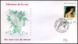 2699 - FDC - Paul Delvaux (1897-1994)  #2  P1221 - 1991-2000