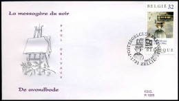 2701 - FDC - Paul Delvaux (1897-1994)  #5  P1223 - 1991-2000