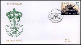 2809 - FDC - 50 Jaar NATO  #6  P1299 - 1991-2000