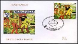 2848 - FDC - Jeugdfilatelie  #6  P1331 - 1991-2000