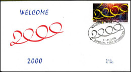 2878 - FDC - Welcome 2000 #1 P1343 - 1991-2000