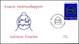 2890 - FDC - World Mathematical Year 2000 #2 P1349 - 1991-2000