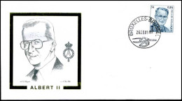 2982 - FDC - Koning Albert II #2 P - 2001-2010