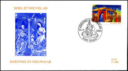 3044 - FDC - Kerstmis En Nieuwjaar #1 P1394 - 2001-2010