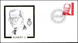 3050 - FDC - Koning Albert II #1 P - 2001-2010