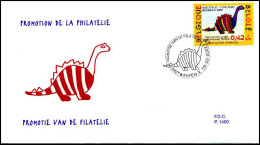 3056 - FDC - Promotie Van De Filatelie. Belgica 2001 #1 P1400 - 2001-2010