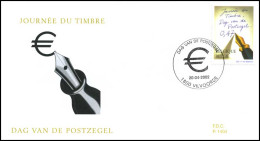 3063 - FDC - Dag Van De Postzegel #2 P1404 - 2001-2010