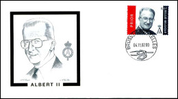 3131 - FDC - Koning Albert II #2 P - 2001-2010