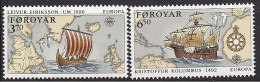 Feroe 225/226 ** MNH. 1992 - Faeroër