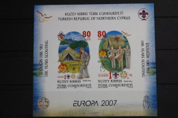 Türkisch-Zypern Block 26 Mit 659-660 Postfrisch Pfadfinder #WT386 - Used Stamps