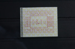 Österreich Automatenmarken 1 Postfrisch #WB763 - Otros & Sin Clasificación