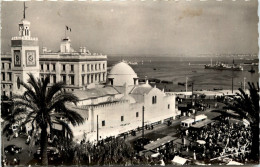 Alger, Place Du Gouvernement Mosquee, Djemaa-Djedid Et Le Port - Algerien