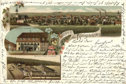 Gruss Aus Königsbrück - Litho - Königsbrück