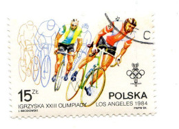 Timbre POLSKA  JEUX OLYMPIQUES LOS ANGELES  1984 - Andere & Zonder Classificatie