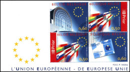 3256/59 - FDC - De Europese Unie #1 P1462bis - 2001-2010