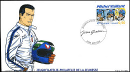 3350 - FDC - Jeugdfilatelie - Michel Vaillant Van Jean Graton P1 - 2001-2010