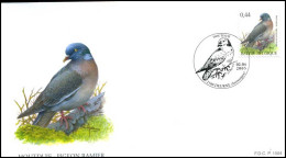 3390 - FDC - André Buzin : Houtduif P1504 - 2001-2010