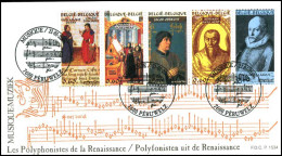 3471/75 - FDC - Muziek : De Polyfonisten Uit De Renaissance P153 - 2001-2010