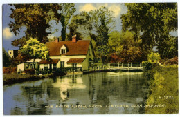 THE RIVER ANTON, UPPER CLATFORD, NEAR ANDOVER / LONDON, SHEPHERDS BUSH GREEN, ROMNEY COURT (OLESEN) - Autres & Non Classés