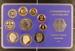 Kursmünzsatz BRD 1999 Prägestätte G [Karlsruhe] - Mint Sets & Proof Sets