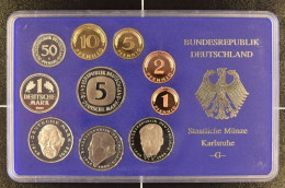 Kursmünzsatz BRD 2001 Prägestätte G [Karlsruhe] - Mint Sets & Proof Sets