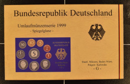 Kursmünzsatz BRD 1999 Prägestätte F [Stuttgart] - Sets De Acuñados &  Sets De Pruebas