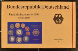 Kursmünzsatz BRD 1999 Prägestätte A [Berlin] - Ongebruikte Sets & Proefsets