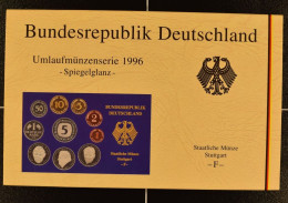 Kursmünzsatz BRD 1996 Prägestätte F [Stuttgart] - Ongebruikte Sets & Proefsets
