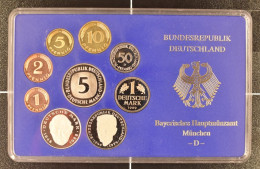 Kursmünzsatz BRD 1989 Prägestätte D [München] - Münz- Und Jahressets