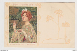 Fixe Illustrateur MAXENCE - Papier à Cigarettes JOB - Calendrier 1901 - Antes 1900