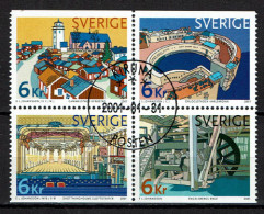 Sweden 2001 - UNESCO World Heritage - Used - Usados