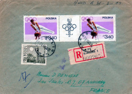 POLOGNE.1969. THEME:SPORTS...VERSO : Cachets "CONTROLE DOUANIER…". - Autres & Non Classés