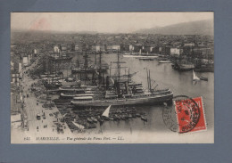 CPA - 13 - Marseille - Vue Générale Du Vieux-Port - Nombreux Bateaux - Circulée En 1909 - Vieux Port, Saint Victor, Le Panier