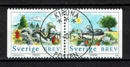 Sweden 2001 - Chinese New Year - Year Of The Snake - Used - Used Stamps