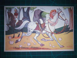 ARGENTINE, Carte Postale Vintage, Illustration Amusante Avec Des Caricatures Drôles Et Hilarantes. Comédie, Humour.. - Humour