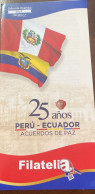 PN) 2023 PERU, 25TH ANNIVERSARY OF PEACE ACCORDS BETWEEN PERU AND ECUADOR, FDB XF - Peru