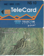 NAMIBIA - Serval Cat, Tirage %10000, Used - Namibia