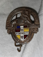 Insigne Militaire 23 Ième R.I Regt De La Lauter  FONTENOY - Otros & Sin Clasificación