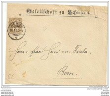 51 -1 - Enveloppe Suisse Avec Oblitération De Luzern 1902-attention Petite Déchirure En Haut à Droite - Storia Postale