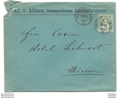 20 - 44 - Enveloppe Envoyée De Lauterbrunnen - Superbes Cachets à Date 1905 - Cartas & Documentos