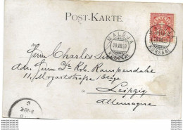 75 - 3 - Carte Avec Superbe Cachets à Date Maloja 1899 - Lettres & Documents