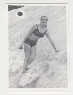 Sexy Lady, Woman With Swimwear, Portrait, Vintage Orig Photo Pin-up 6.1x8.8cm. (18281) - Pin-Ups