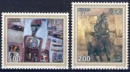 Année 1987-N°886/887 Neufs**MNH :  Œuvres De M. ISSIAKHEM (Artiste Peintre) - Algeria (1962-...)