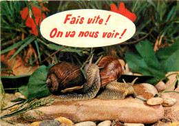 Animaux - Escargots - Carte à Message Humoristique - CPM - Voir Scans Recto-Verso - Other & Unclassified