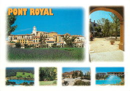 13 - Mallemort En Provence - Pierre Et Vacances - Domaine Et Golf De Pont Royal - Multivues - CPM - Flamme Postale - Voi - Mallemort