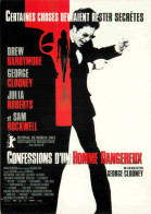 Cinema - Affiche De Film - Confessions D'un Homme Dangereux - George Clooney - CPM - Carte Neuve - Voir Scans Recto-Vers - Affiches Sur Carte